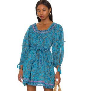 NWOT Cleobella Skyla Mini Dress In Zuri Block Print